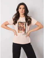 Dámske tričko PM TS SS20RX208.10 lososová - FPrice