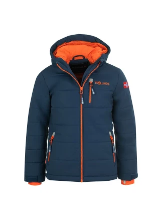 Trollkids Hemsedal Snow Jacket XT mystic blue/orange hardy blue (513-142) Trollkids Hemsedal Snow Jacket XT mystic blue/orange hardy blue (513-142)