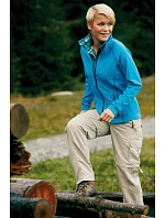 Daiber JN 596 Dámska štruktúrovaná fleecová bunda 02.0596 aqua/navy Daiber JN 596 Dámska štruktúrovaná fleecová bunda 02.0596 aqua/navy