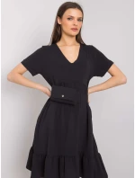 Šaty DHJ SK 13078.31P čierna Šaty DHJ SK 13078.31P čierna