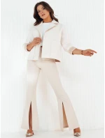 Dámska bunda MILKEY beige FashionStreet TY4150