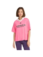 Adidas Tiro Q4 dámske tričko ružové JN2747 Adidas Tiro Q4 dámske tričko ružové JN2747