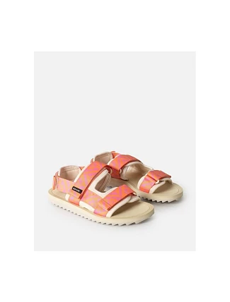 Plážové šľapky RIP CURL Newquay Bloom Open Toe-Girl, tyrkysové Plážové šľapky RIP CURL Newquay Bloom Open Toe-Girl, tyrkysové