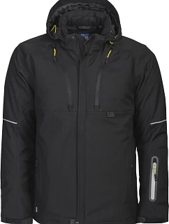 ProJob 3407 Padded Jacket – Zateplená pracovná softshellová bunda 64.3407 čierna