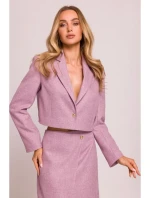 M853 Strihaná bunda - marsala