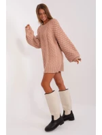 Dlhý sveter model 185736 AT Dlhý sveter model 185736 AT