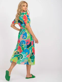 Šaty DHJ SK 13769.66P zelené