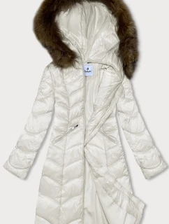 Dámska prechodná bunda (LU-2201) ecru - Glakate