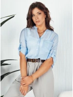 Dámske modré tričko LUNA FashionStreet RY2326