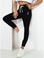 Dámske tepláky BEAR black FashionStreet UY2070 Dámske tepláky BEAR black FashionStreet UY2070