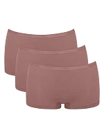 SLOGGI - GO Daily Cotton: 3× šortky Sloggi z česanej organickej bavlny