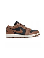 Dámske mládežnícke športové oblečenie Air Jordan 1 Low Brown - DC0774-021