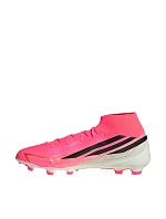 Adidas F50 Hyperfast League Mid FG futbalové topánky ružové KJ6714