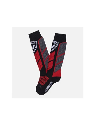 Detské lyžiarske ponožky ROSSIGNOL JR THERMOTECH SOCKS, červené