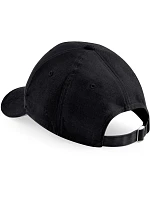 Beechfield B 20 6-panelová sendvičová čiapka „Athleisure“ 53.0020 čierna/grafitovo šedá