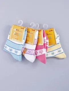 Dievčenské ponožky 4 pcs G50820D viacfarebná - Gemini