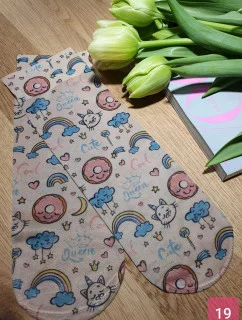 Dámske vzorované ponožky 19 - Magnetis