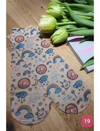 Dámske vzorované ponožky 19 - Magnetis