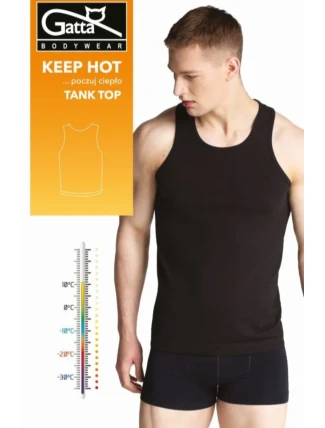 Pánsky nátelník TANK TOP MEN KEEP HOT Pánsky nátelník TANK TOP MEN KEEP HOT