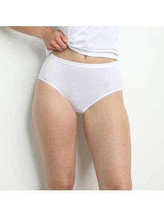Dámske bavlnené nohavičky 2 ks DIM GOTS COTTON MIDISLIP 2x - DIM - čierna