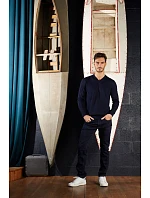 NEOBLU Sullivan Men Pánsky sveter s výstrihom do V 24.3987 deep black NEOBLU Sullivan Men Pánsky sveter s výstrihom do V 24.3987 deep black