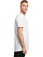 Build your Brand BY 028 Pánske tričko „Shaped Long“ 56.0028 olivová