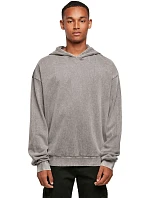 Build your Brand BY 191 Pánska mikina s kapucňou v oversize štýle „Acid Wash“ 56.0191 čierna Build your Brand BY 191 Pánska mikina s kapucňou v oversize štýle „Acid Wash“ 56.0191 čierna