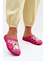Dámske papuče Cat Pink with Rubber Inblu EC000093