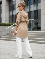 Dámska prechodná bunda VERDU beige FashionStreet TY4224 Dámska prechodná bunda VERDU beige FashionStreet TY4224