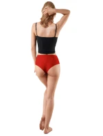 Dámske maxi červené nohavičky Brasil - JULIMEX