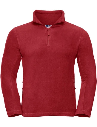 Russell Athletic 874M Mikina z flísu so zipsom na 1/4 dĺžky 10.874M classic red Russell Athletic 874M Mikina z flísu so zipsom na 1/4 dĺžky 10.874M classic red