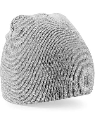 Beechfield B 44 Čiapka „Original Pull-On“ 53.0044 melírovaná sivá