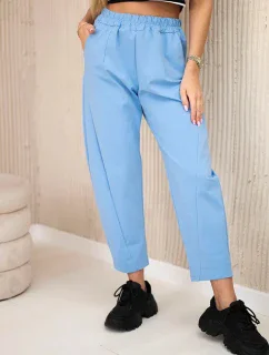 Nohavice s vreckami Summer Punto modré