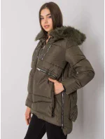 Dámska bunda KR H 1072 95P khaki