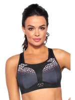 Dámska športová podprsenka CARRI čierna - Ava