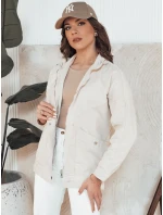Dámska džínsová bunda BERENICES light beige FashionStreet TY4309 Dámska džínsová bunda BERENICES light beige FashionStreet TY4309