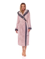 Dlhý dámsky župan L&L 9145 Hft 4XL