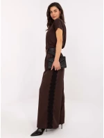 Tričko RV TS 4832.47P tmavohnedé Tričko RV TS 4832.47P tmavohnedé