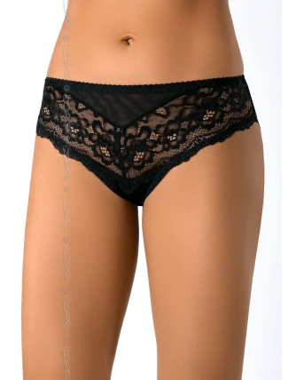 Sexy nohavičky Zaina V-7603 čierna - Axami