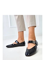 Dámske baleríny GL10-1 čierne - Solea