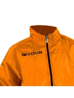 Unisex bunda do dažďa Basico Fluo RJ001 0028 oranžová - Givova