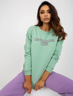 Dámska mikina MA BL 2202032 mikina.28X svetlo zelená - FPrice