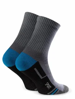 Chlapčenské ponožky 022 301 sivé - Steven