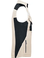 Daiber JN 825 Pracovná zimná softshellová vesta – Strong 02.0825 stone/black Daiber JN 825 Pracovná zimná softshellová vesta – Strong 02.0825 stone/black