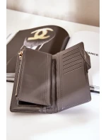 Dámska peňaženka z ekokože sivá Kalinessa