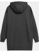 Dámska mikina H4Z22-BLD028 tmavo šedá - 4F