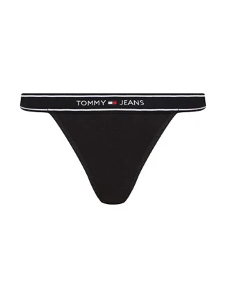 Dámske tangá UW0UW05122 BDS Black - Tommy Hilfiger