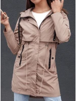 Dámska prechodná bunda GLAMJACKET béžová FashionStreet TY4383