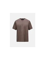 Pánske tričko PEAK PERFORMANCE M Heavy Cotton Tee, hnedé Pánske tričko PEAK PERFORMANCE M Heavy Cotton Tee, hnedé