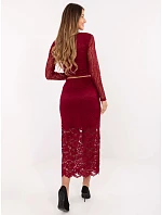 Sukňa MI SD G9137.16P bordová – FPrice Sukňa MI SD G9137.16P bordová – FPrice